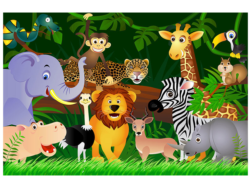 5-piece-canvas-print-jungle-king