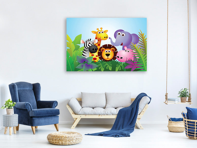 4-piece-canvas-print-jungle