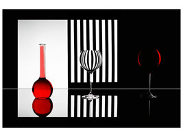 modern-4-piece-canvas-print-just-red