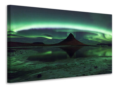 4-piece-canvas-print-kirkjufell-aurora