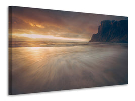 panoramic-canvas-print-kvalvika-ii
