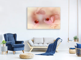 modern-3-piece-canvas-print-ladybirds-on-pink-hydrangea