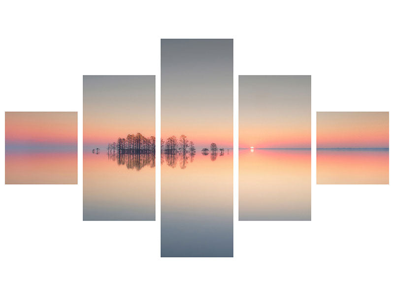 canvas-print-lake-mattamuskeet-memory