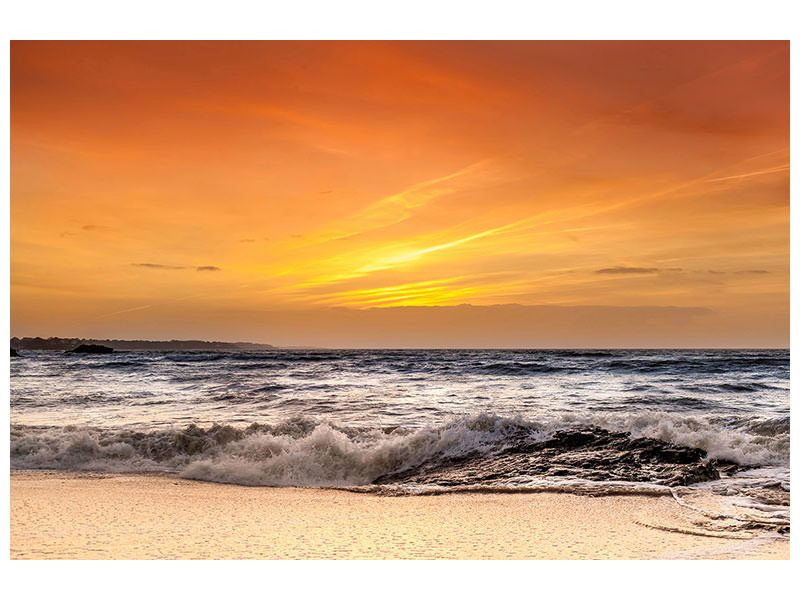 panoramic-3-piece-canvas-print-lake-with-sunset