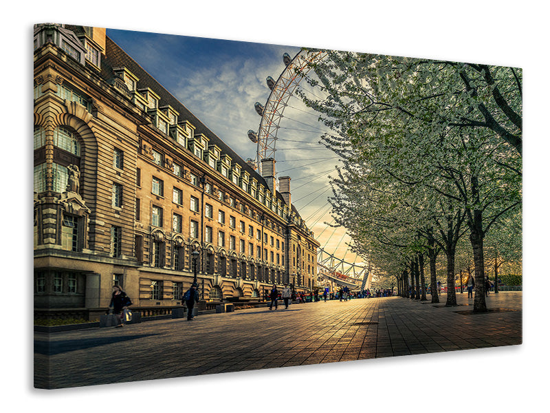 panoramic-3-piece-canvas-print-last-daylights-at-the-london-eye