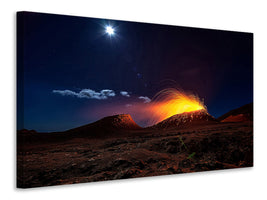 modern-4-piece-canvas-print-lava-flow-with-the-moon