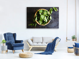 3-piece-canvas-print-leaves-of-basil-iii