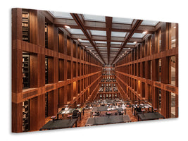 panoramic-3-piece-canvas-print-library-in-berlin