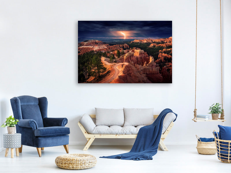 5-piece-canvas-print-lightning-over-bryce-canyon