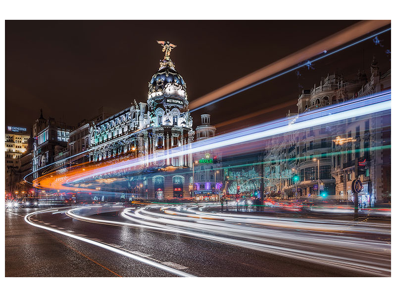 4-piece-canvas-print-madrid-traffic
