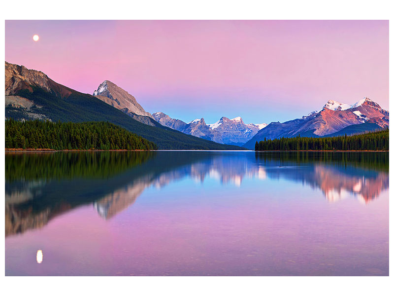 modern-4-piece-canvas-print-maligne-lake