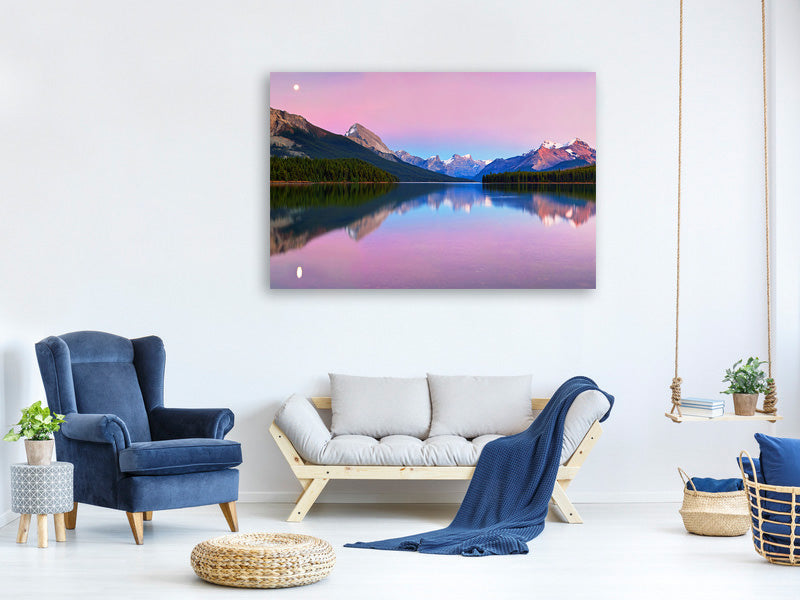 5-piece-canvas-print-maligne-lake