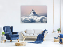 3-piece-canvas-print-matterhorn-in-clouds