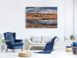 modern-3-piece-canvas-print-mirror-for-mountains-iii