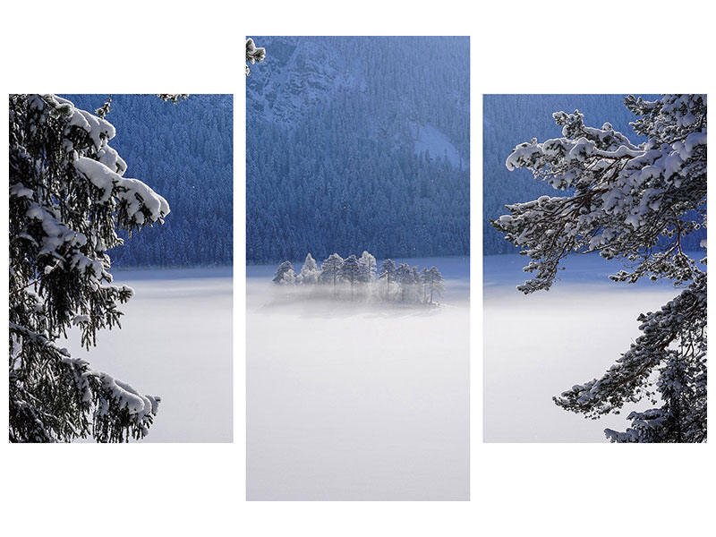 modern-3-piece-canvas-print-fog-over-frozen-lake