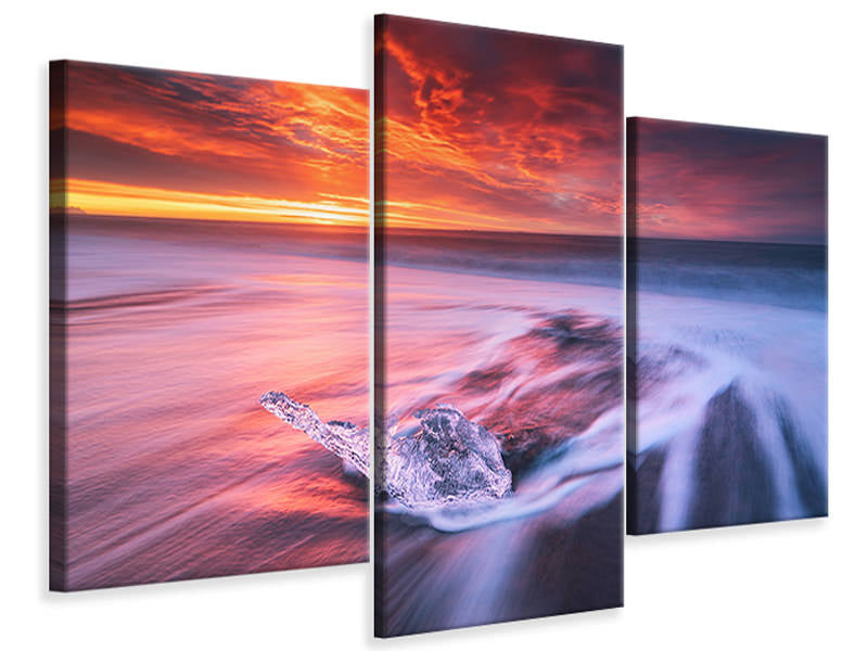 modern-3-piece-canvas-print-ice-and-fire-ii
