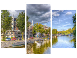 modern-3-piece-canvas-print-idyllic-amsterdam