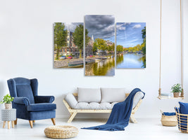 modern-3-piece-canvas-print-idyllic-amsterdam