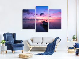 modern-3-piece-canvas-print-impressive-sunset-at-the-sea
