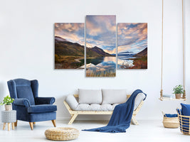 modern-3-piece-canvas-print-morning-delight-at-lake-hawea