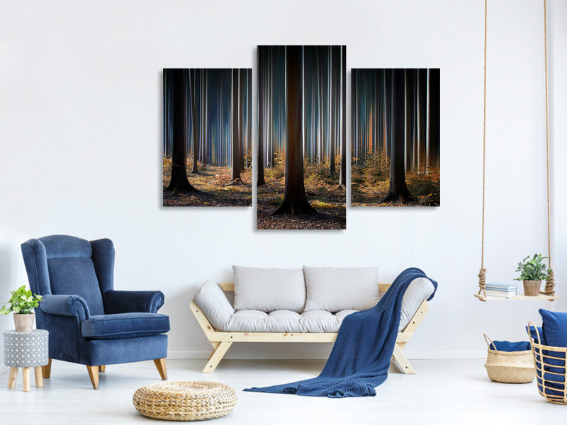 modern-3-piece-canvas-print-mystic-wood