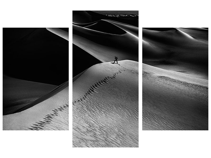 modern-3-piece-canvas-print-one-set-of-footprints