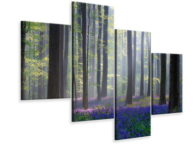 modern-4-piece-canvas-print-bluebells