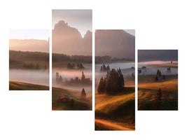 modern-4-piece-canvas-print-first-light-a