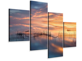 modern-4-piece-canvas-print-fishnets