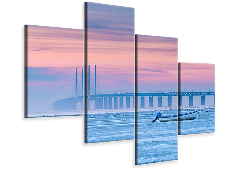 modern-4-piece-canvas-print-frozen-sea
