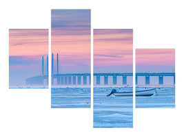 modern-4-piece-canvas-print-frozen-sea