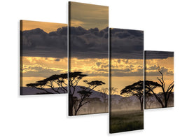 modern-4-piece-canvas-print-good-evening-tanazania