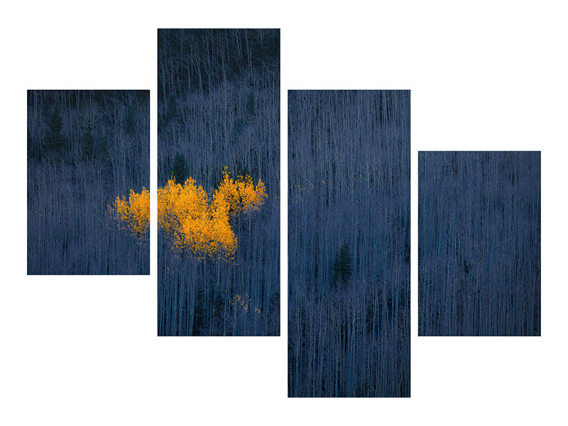 modern-4-piece-canvas-print-heart-of-aspens