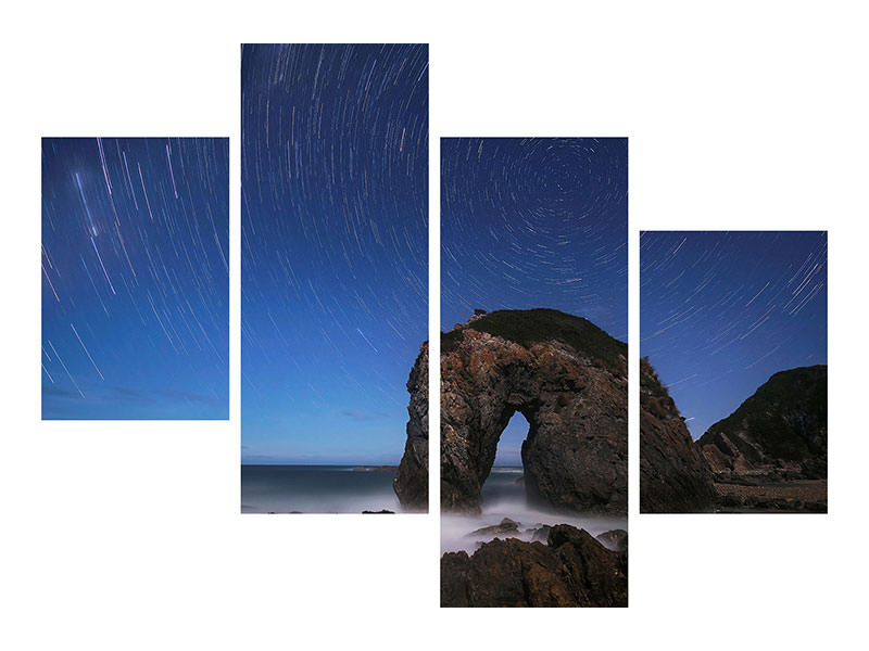 modern-4-piece-canvas-print-horse-head-rock