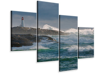 modern-4-piece-canvas-print-in-the-protection-of-a-lighthouse