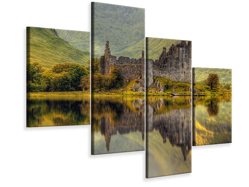 modern-4-piece-canvas-print-kilchurn