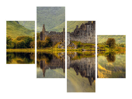 modern-4-piece-canvas-print-kilchurn
