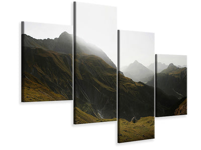 modern-4-piece-canvas-print-nationalpark-schweiz