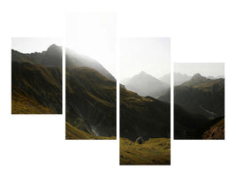 modern-4-piece-canvas-print-nationalpark-schweiz