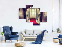 modern-4-piece-canvas-print-pompous-entrance