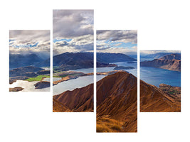 modern-4-piece-canvas-print-roys-peak