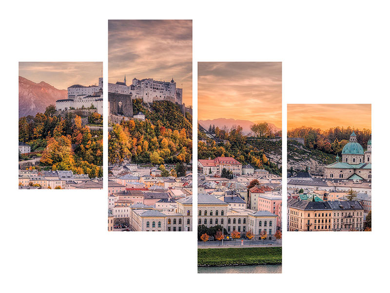modern-4-piece-canvas-print-salzburg-in-fall-colors