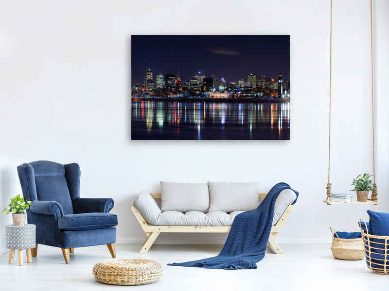 panoramic-canvas-print-montreal-night