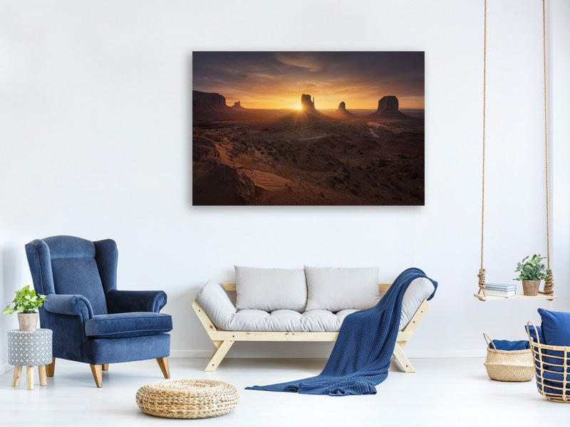 panoramic-canvas-print-monument-sunrise