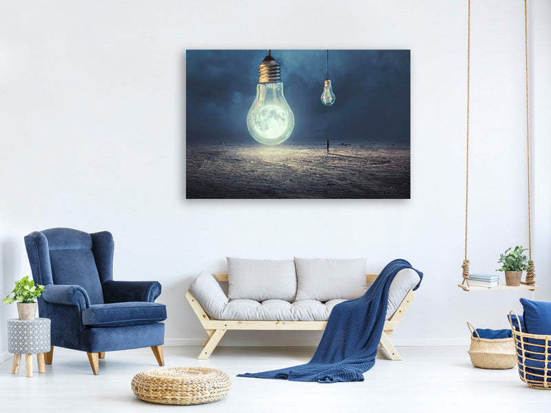 3-piece-canvas-print-moon-lamp