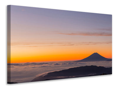 panoramic-canvas-print-mount-fuji-at-sunset
