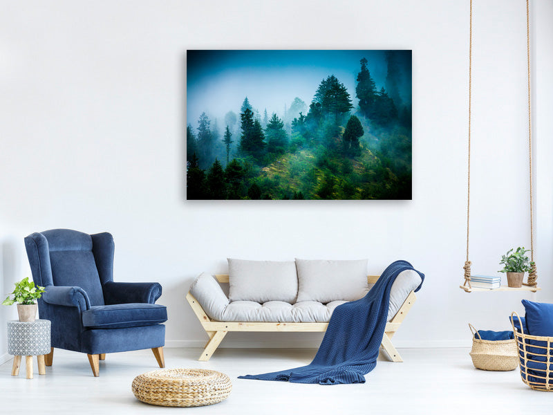 4-piece-canvas-print-mysterious-forest-ii