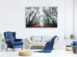 5-piece-canvas-print-mysterious-mood-in-the-forest