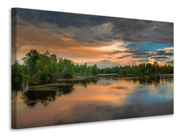 modern-4-piece-canvas-print-mystic-lake