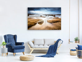 panoramic-3-piece-canvas-print-mystic-mood-by-the-sea